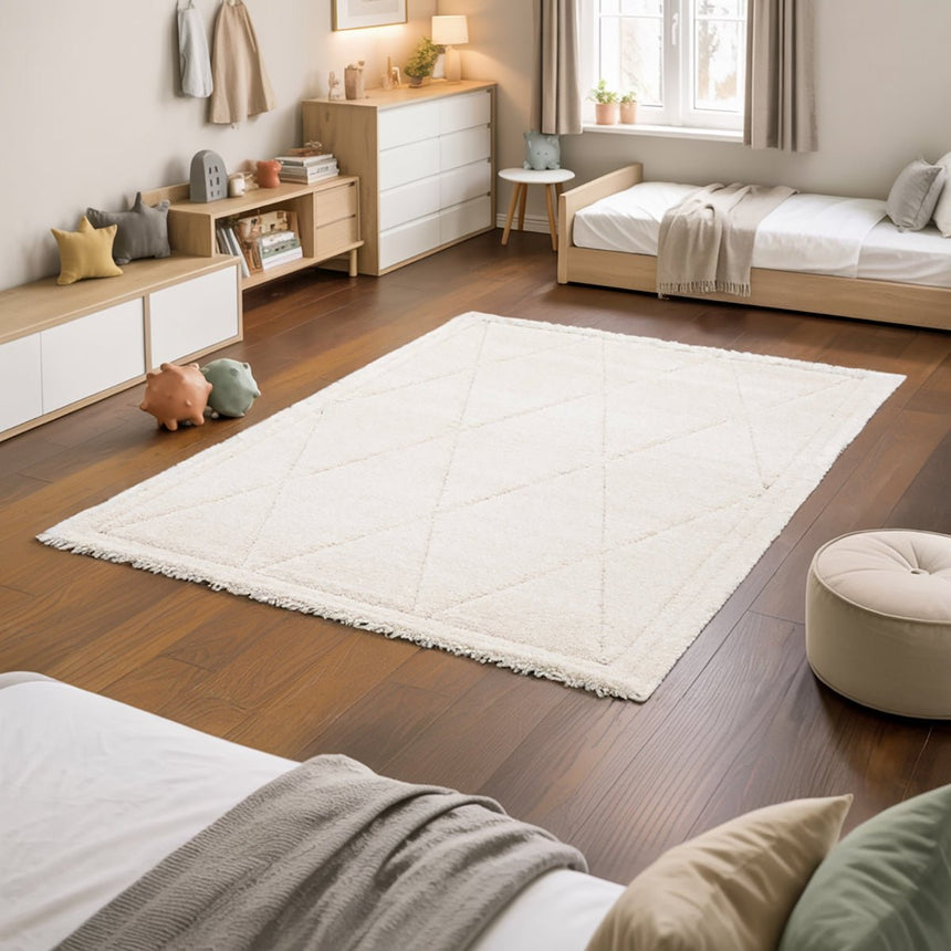 Tapis design avec effet relief HELSINKI - AFKliving