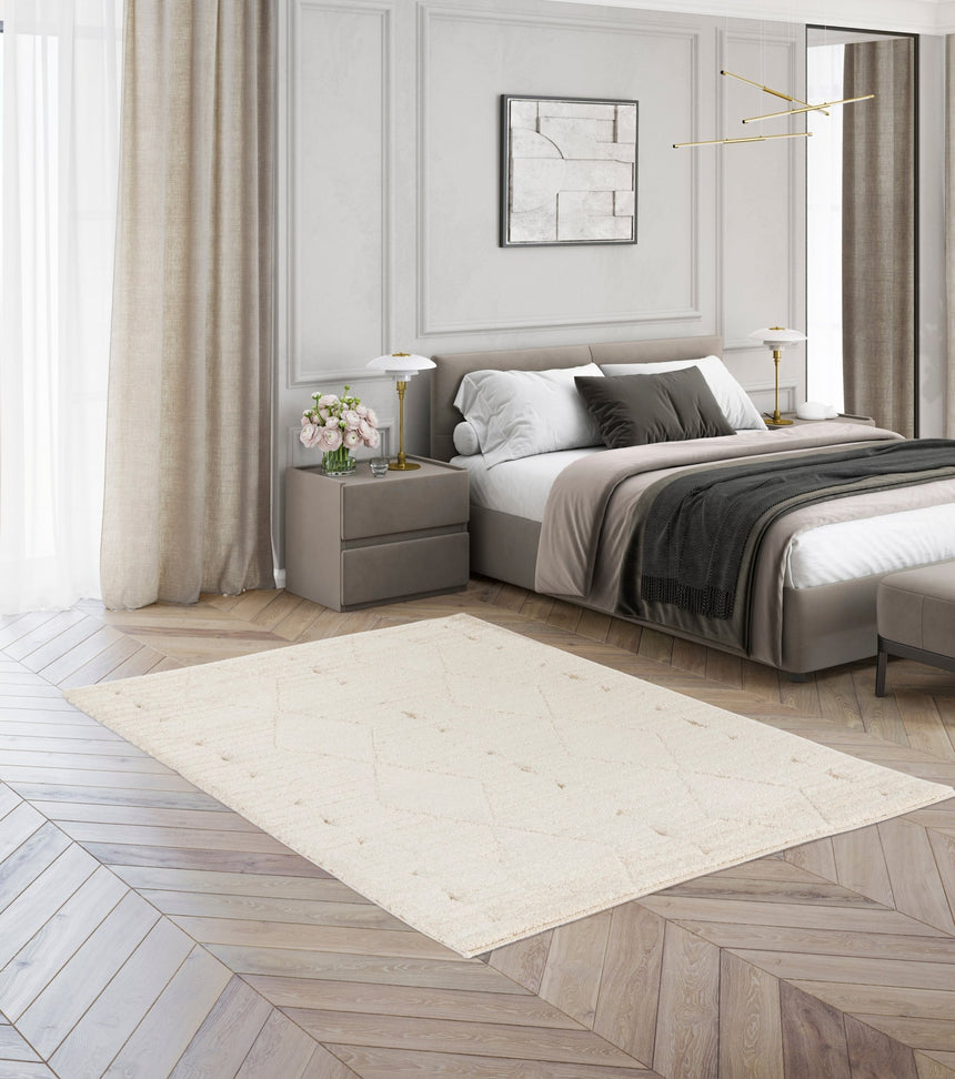 Tapis design avec effet relief SAEL - AFKliving