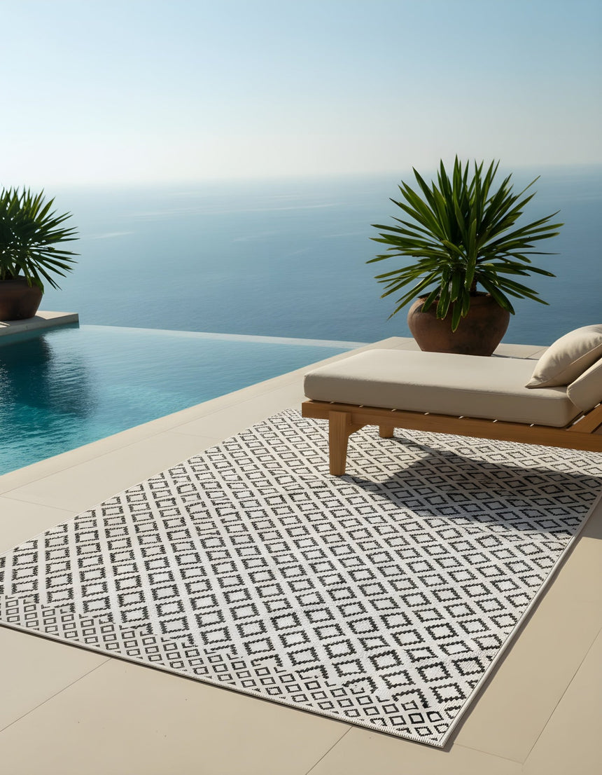 Tapis design contemporain intérieur extérieur ZANZIBAR - AFKliving