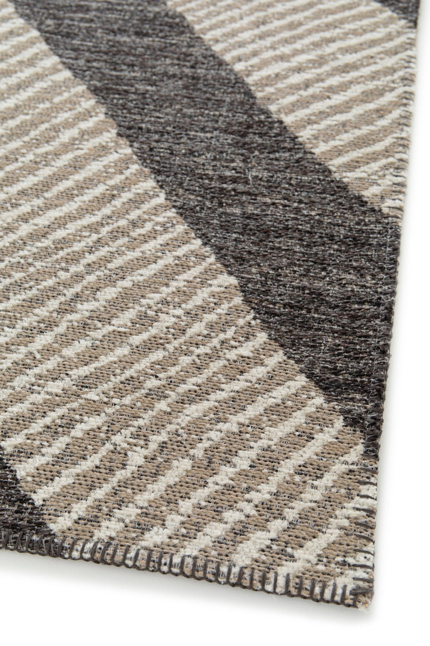 Tapis design en fibres recyclées BASALTE - AFKliving