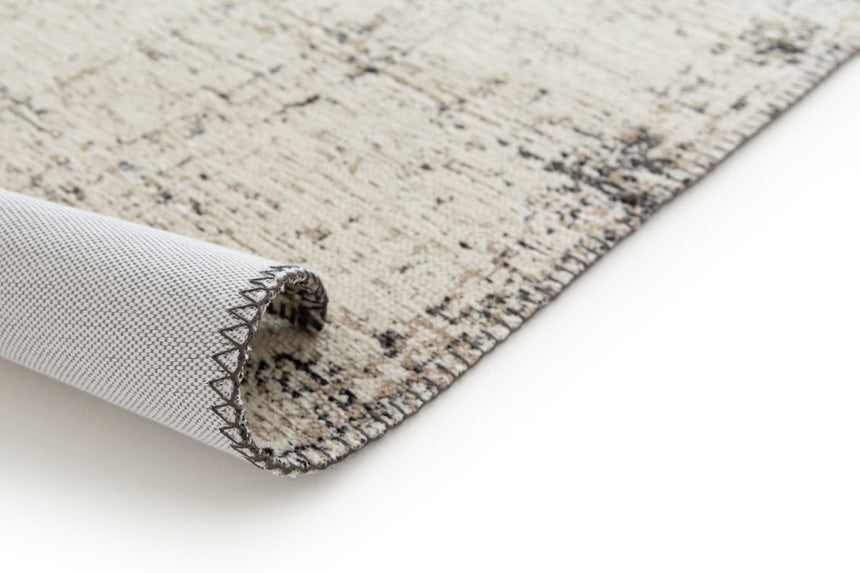 Tapis design en fibres recyclées GRAPHITE - AFKliving