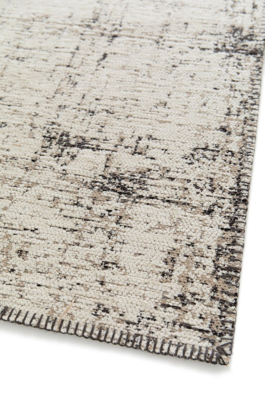 Tapis design en fibres recyclées GRAPHITE - AFKliving