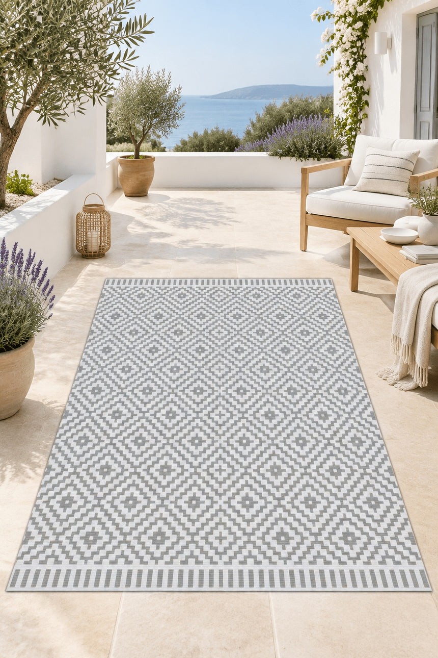 Tapis design intérieur extérieur DIAMANT