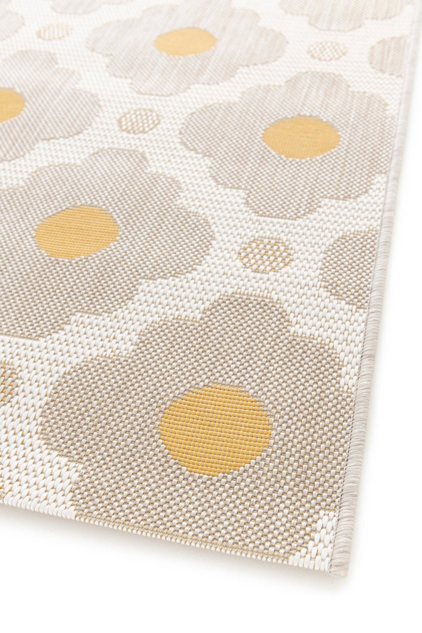 Tapis design intérieur extérieur en polyester recyclé DAISY - AFKliving