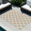 Tapis design intérieur extérieur en polyester recyclé DAISY - AFKliving