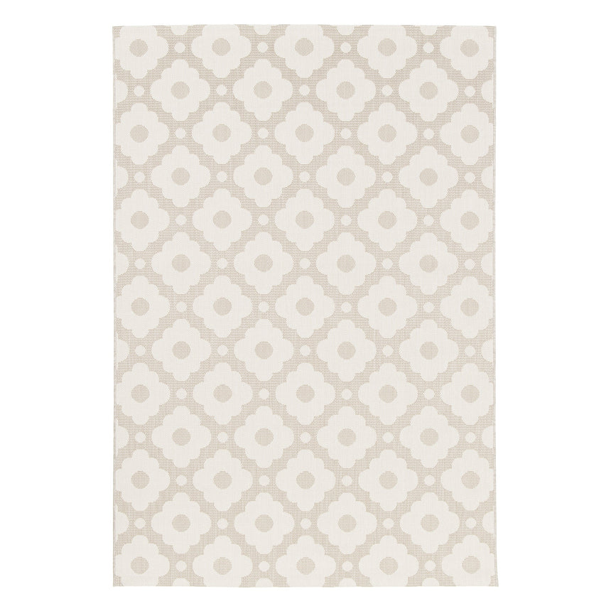 Tapis design intérieur extérieur en polyester recyclé DAISY - AFKliving