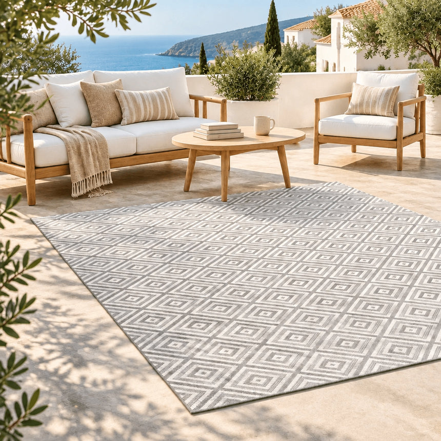 Tapis design intérieur extérieur SOLARA