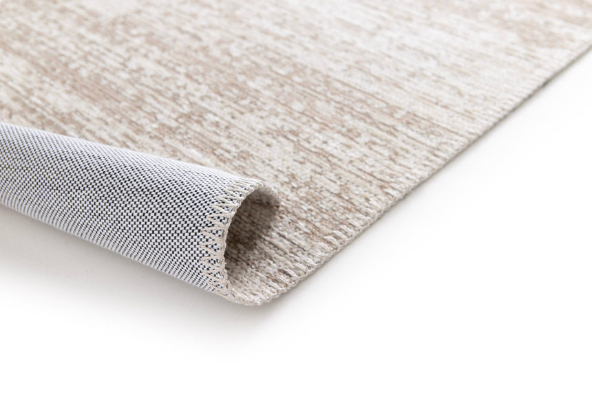 Tapis design tissé en jute et fils chenille FLOU - AFKliving