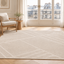 WYATT soft and durable geometric rug