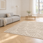 TALISMAN handmade natural wool rug with sculpted effect