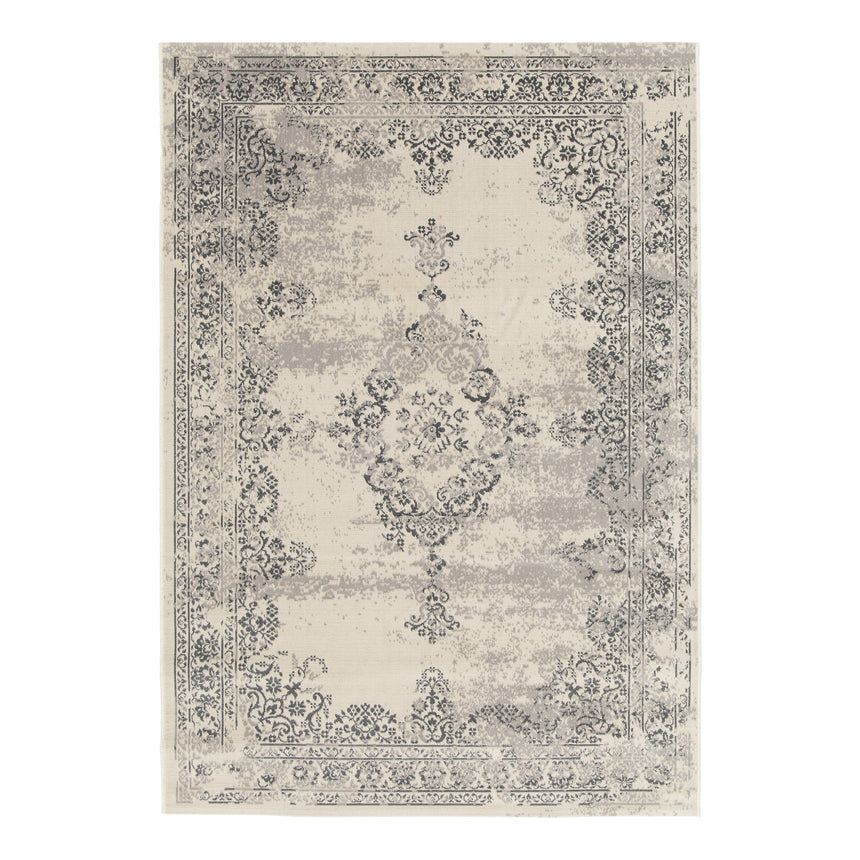 Tapis d'intérieur à poils ras style vintage avec effet vieilli OTTOMAN - AFKliving