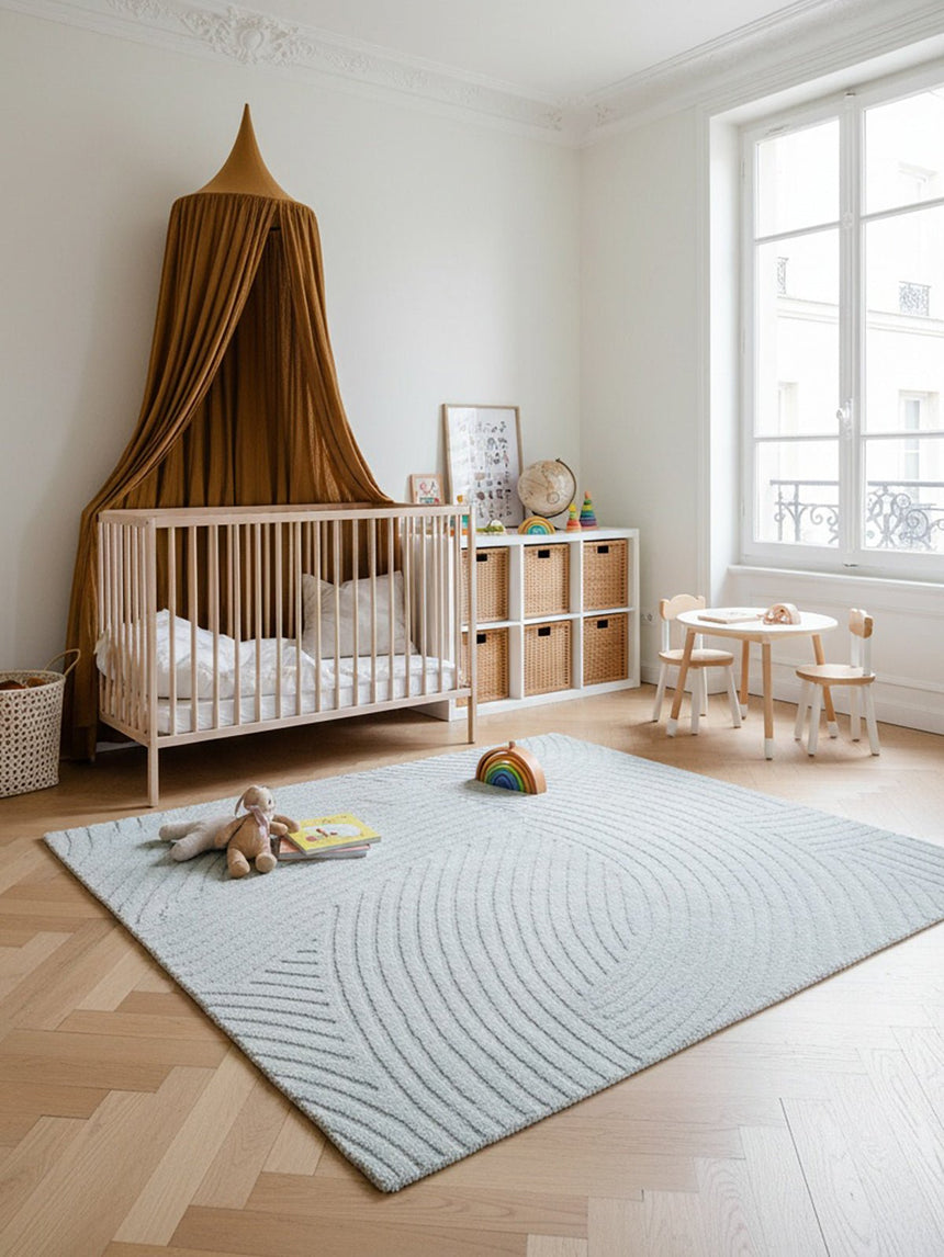 Tapis doux à motifs en relief SILLAGE - AFKliving