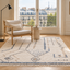 Thick ethnic style fringed rug GLYPH