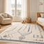 Thick ethnic style fringed rug GLYPH