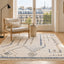 Thick ethnic style fringed rug GLYPH