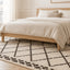 Tapis shaggy doux à poils longs Oeko-Tex BELDI