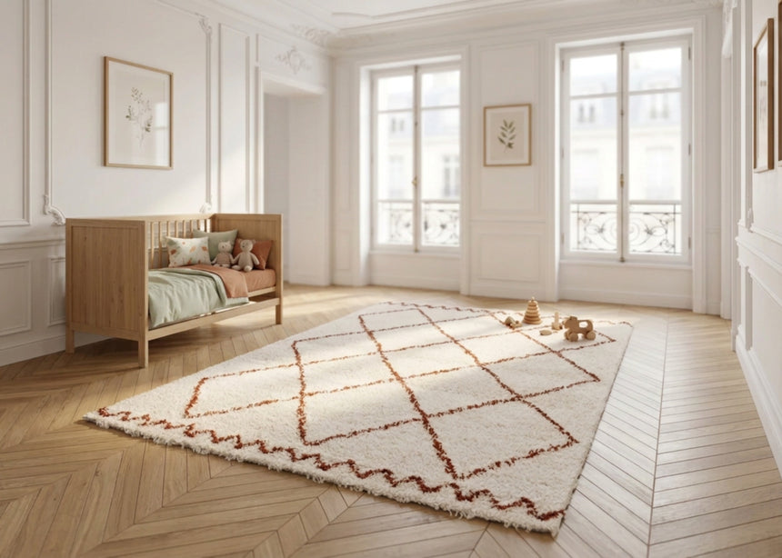 Tapis doux et design pour intérieur chaleureux TIFIN