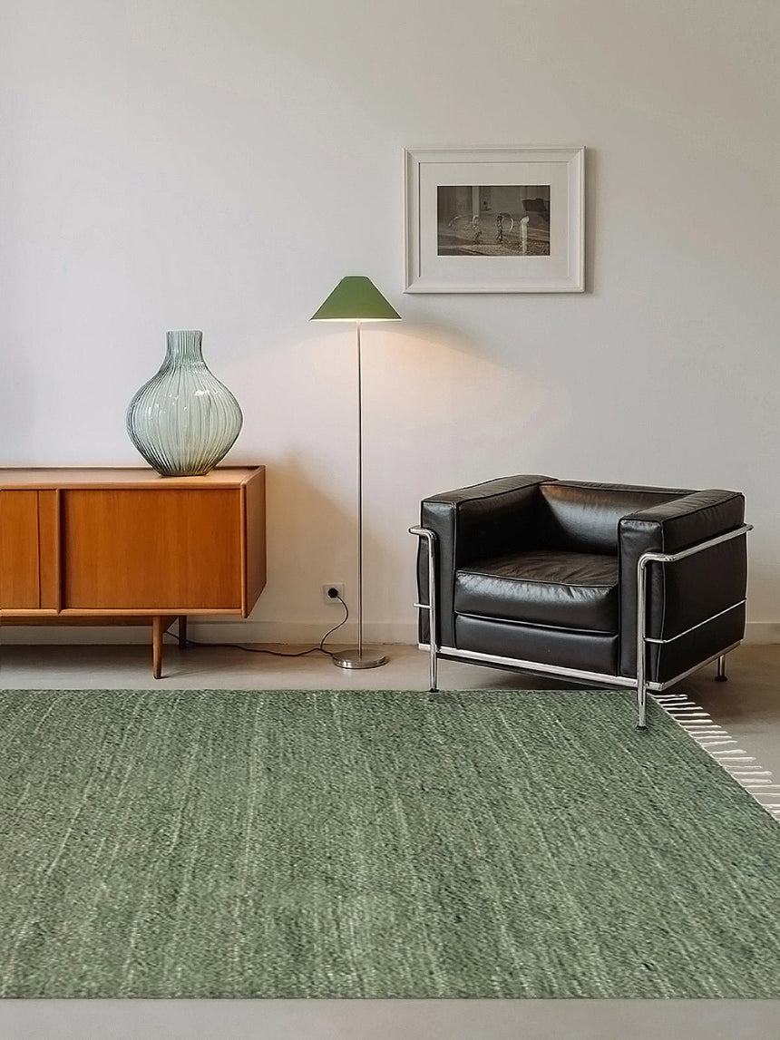 Tapis en coton recyclé tissé à la main AMALIA - AFKliving