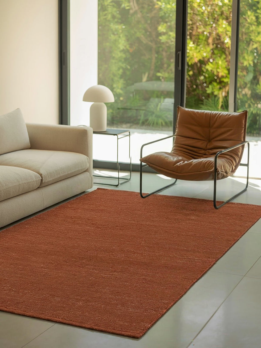 Tapis en coton recyclé tissé à la main AMALIA - AFKliving