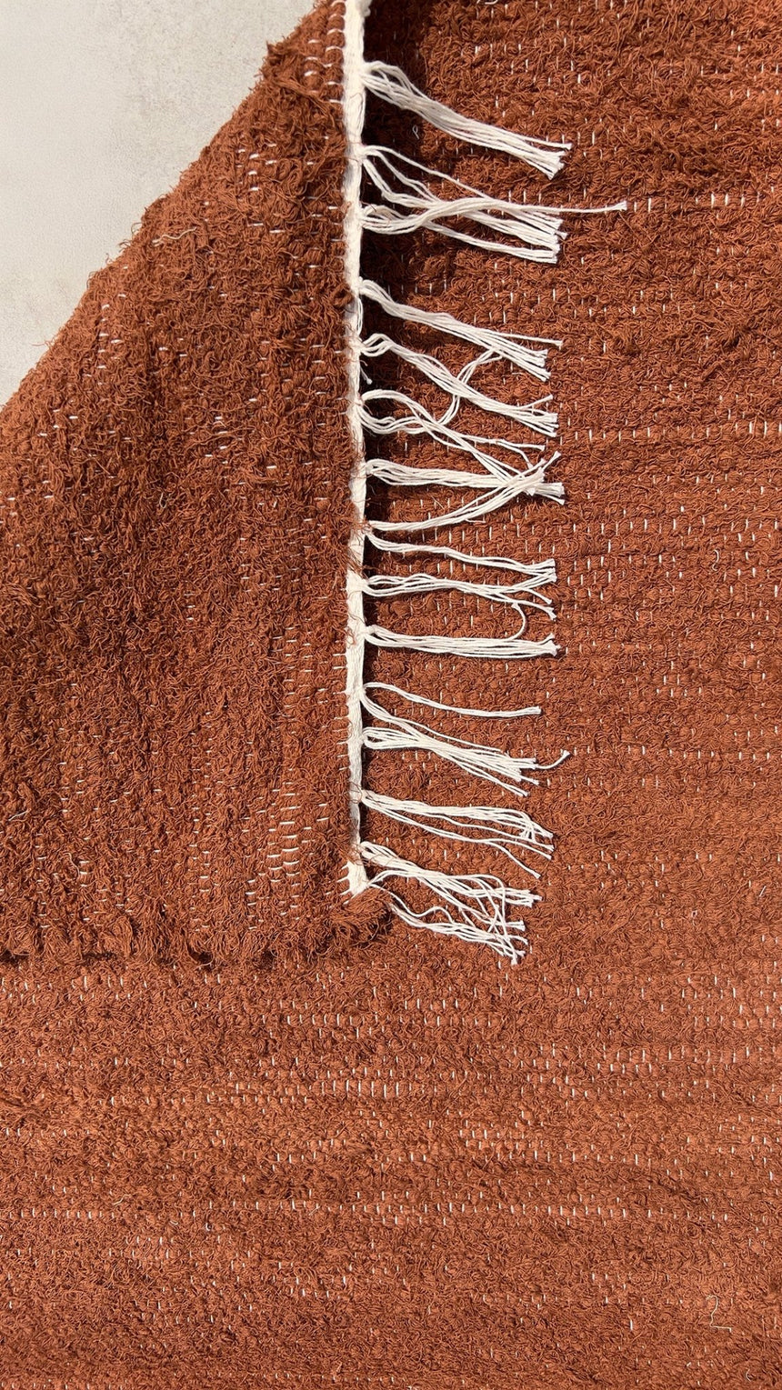 Tapis en coton recyclé tissé à la main AMALIA - AFKliving