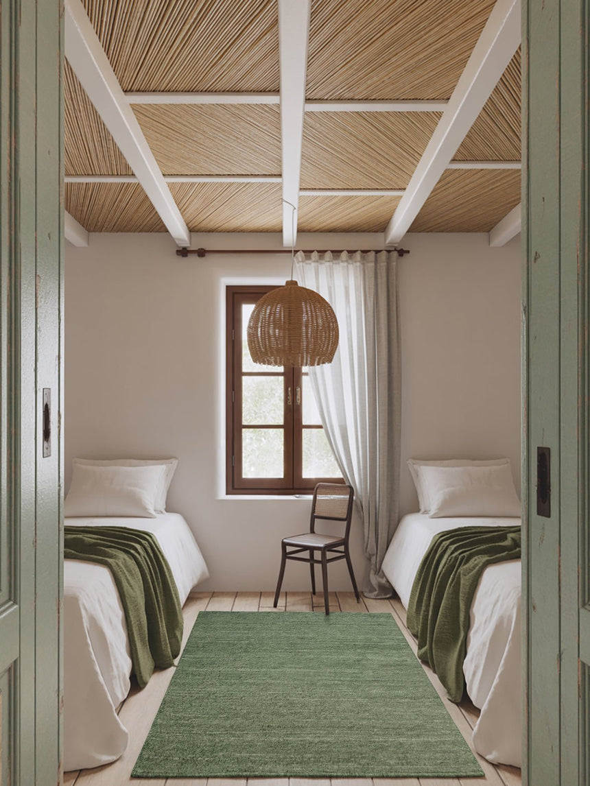 Hand-woven recycled cotton rug AMALIA - AFKliving