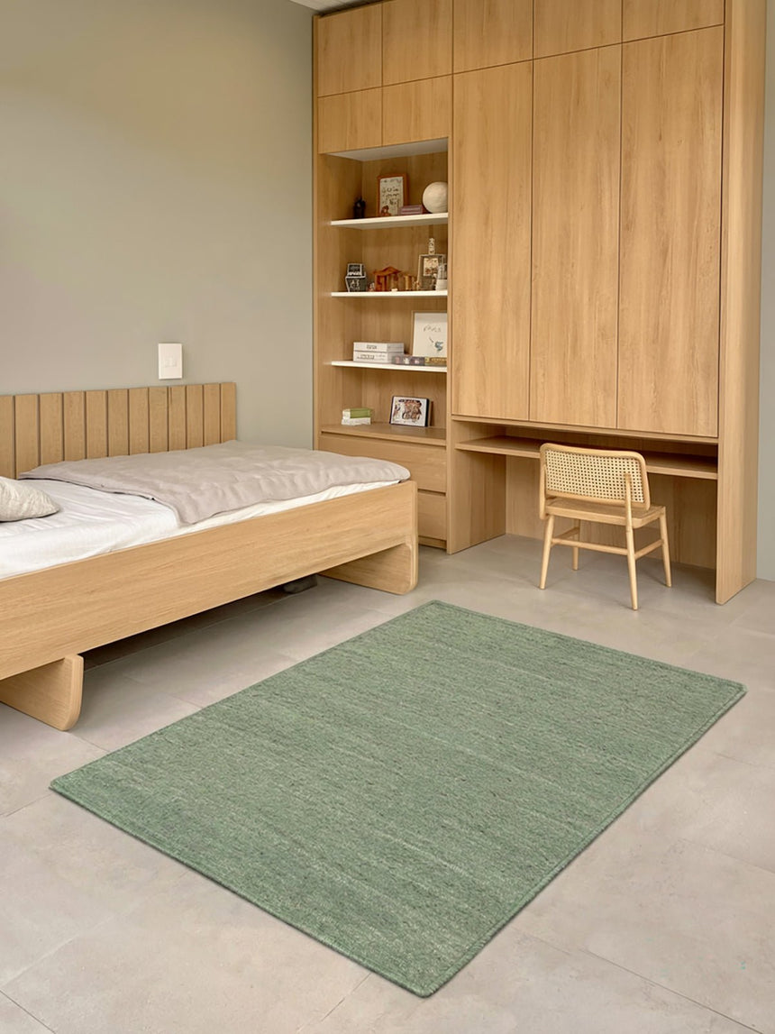 Hand-woven recycled cotton rug AMALIA - AFKliving