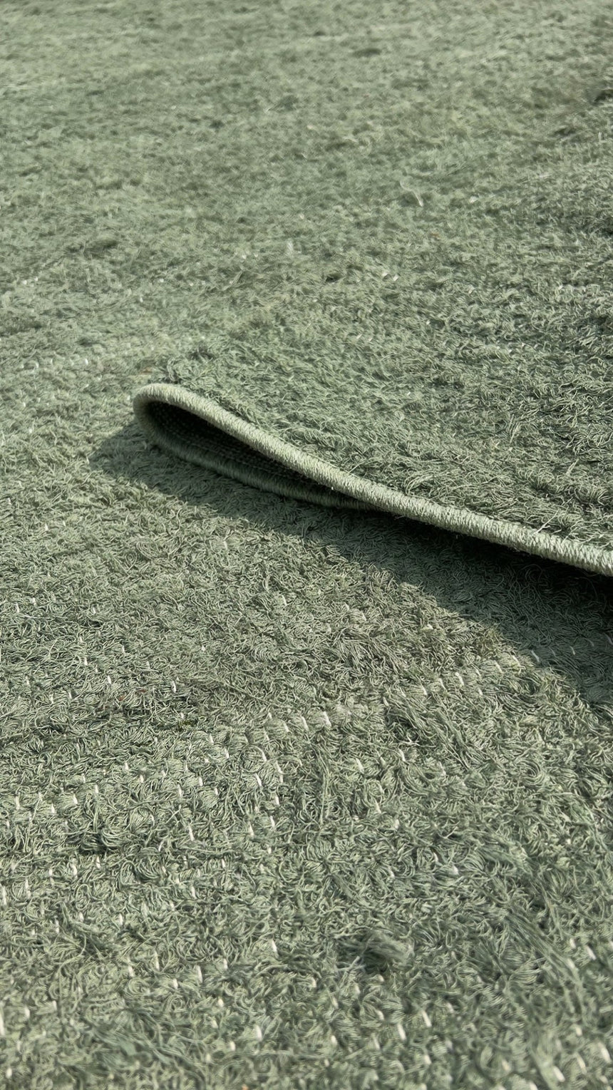 Hand-woven recycled cotton rug AMALIA - AFKliving