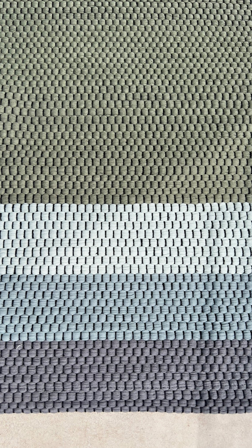 Tapis en coton recyclé tissé à la main FADO - AFKliving