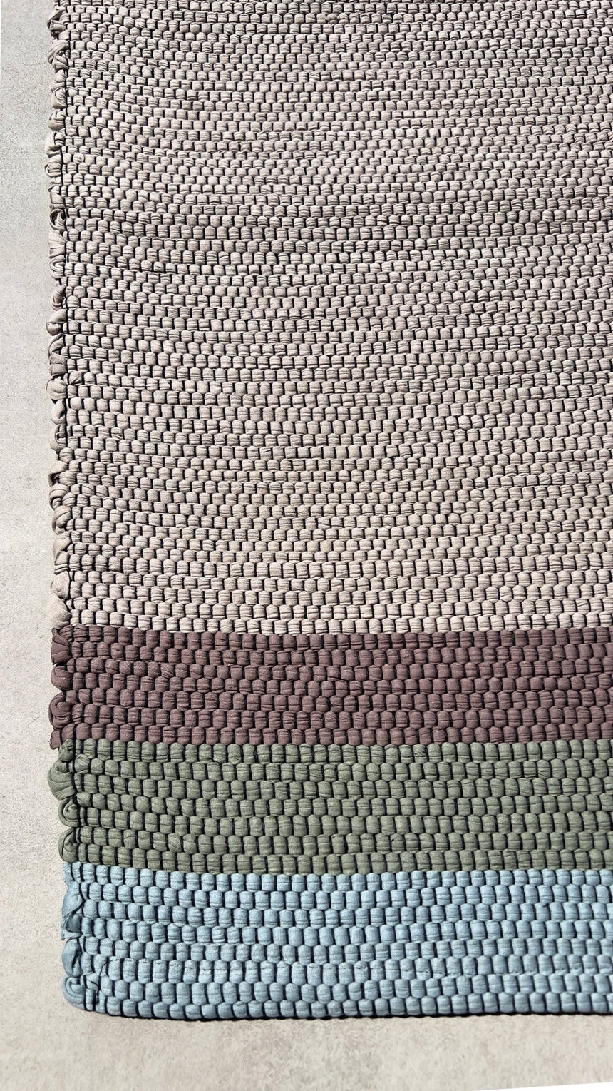 Tapis en coton recyclé tissé à la main FADO - AFKliving