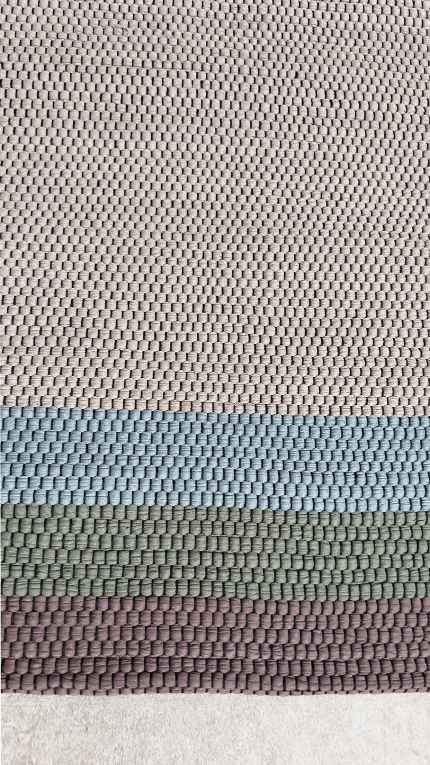 Tapis en coton recyclé tissé à la main FADO - AFKliving