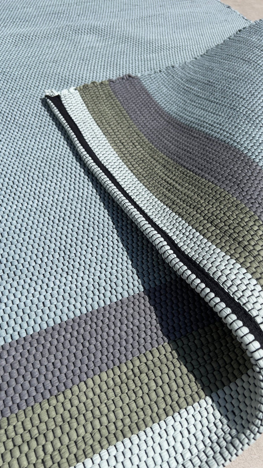 Tapis en coton recyclé tissé à la main FADO - AFKliving