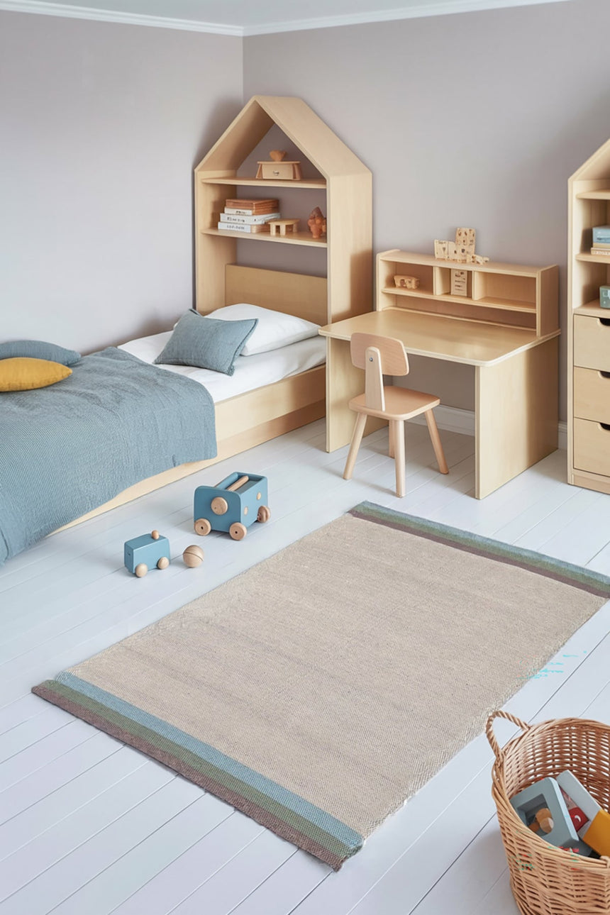 Tapis en coton recyclé tissé à la main FADO - AFKliving