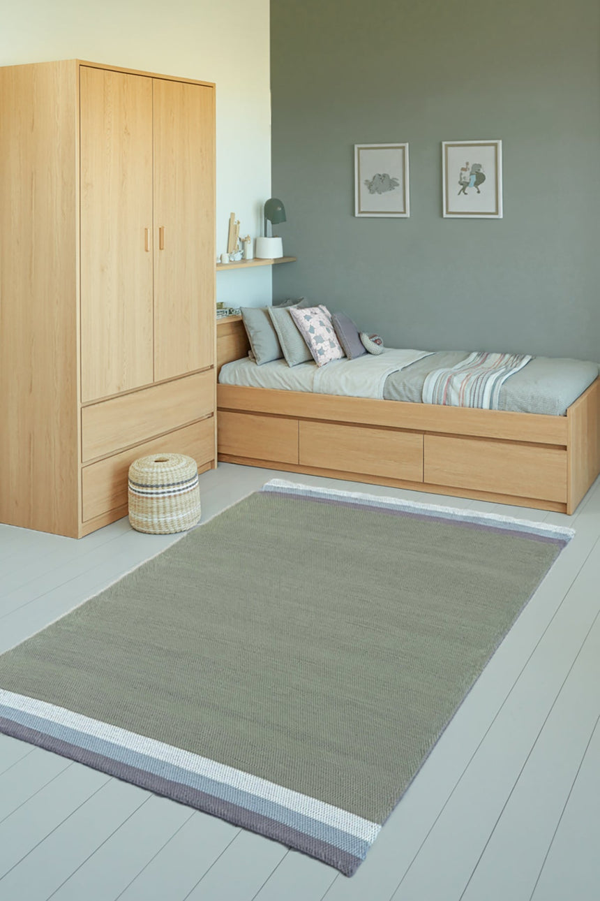 Tapis en coton recyclé tissé à la main FADO - AFKliving
