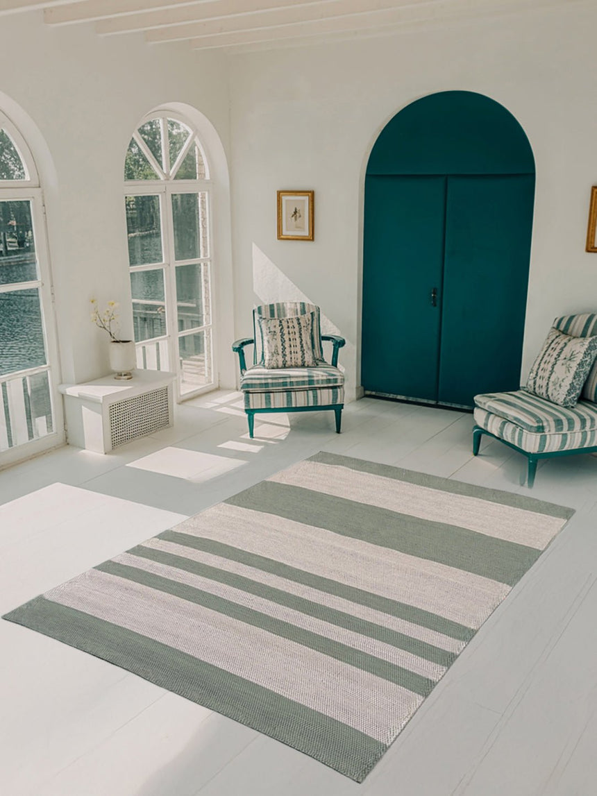 Tapis en coton recyclé tissé à la main TIAGO - AFKliving
