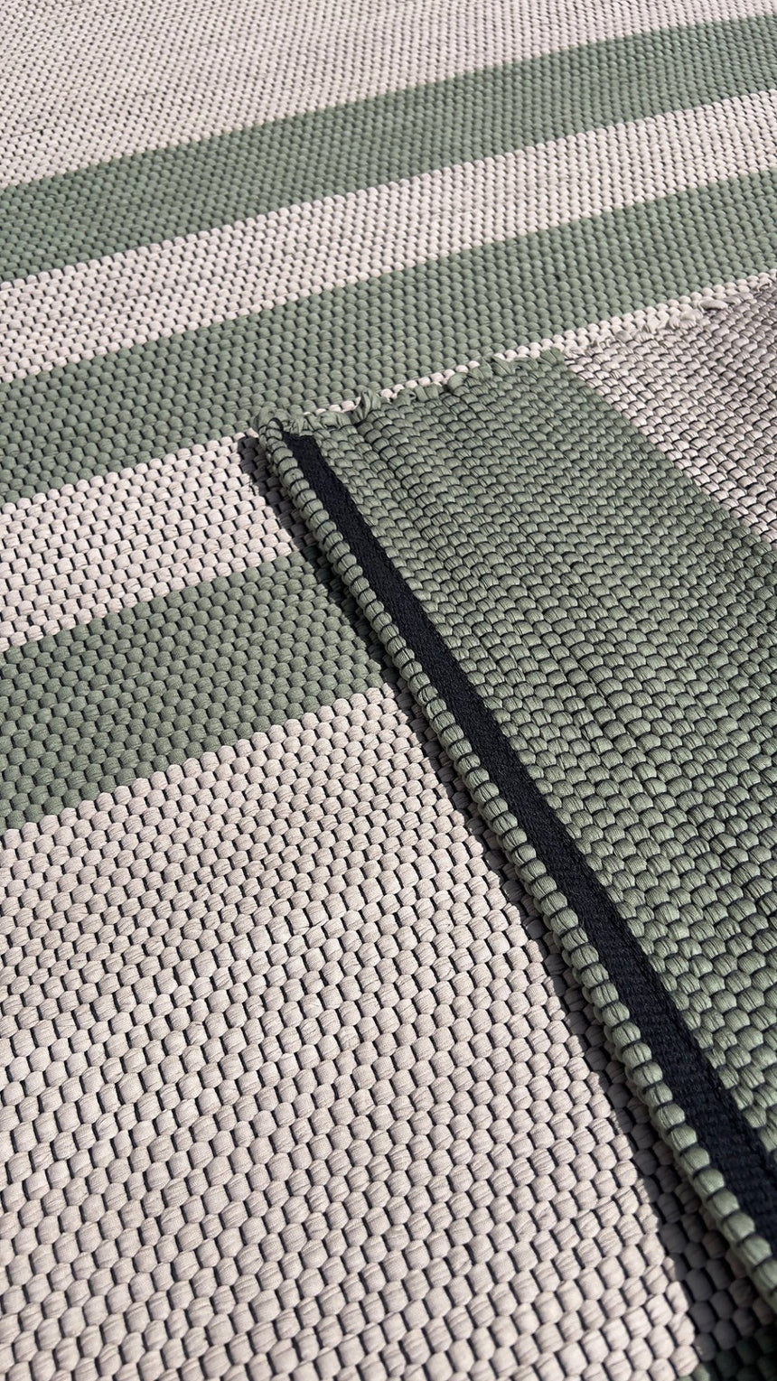 Tapis en coton recyclé tissé à la main TIAGO - AFKliving