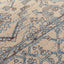 Tapis en fibres recyclées Leonardo Bleu - AFKliving