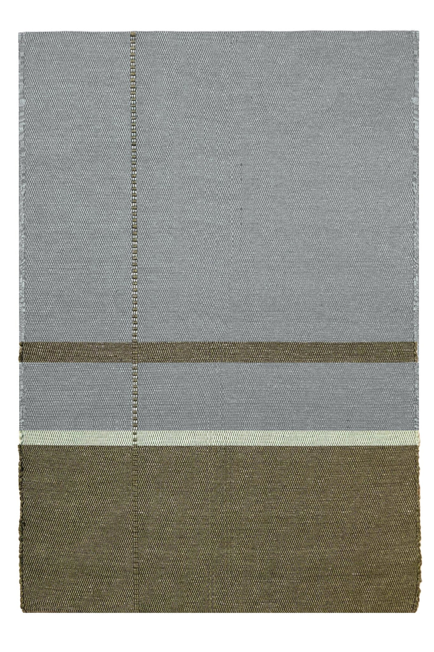 Tapis en fibres recyclées tissé à la main LEONOR - AFKliving