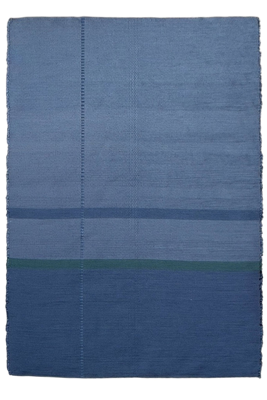 Tapis en fibres recyclées tissé à la main LEONOR - AFKliving