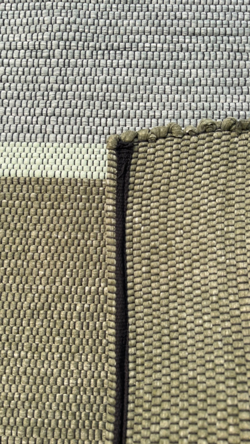 Tapis en fibres recyclées tissé à la main LEONOR - AFKliving