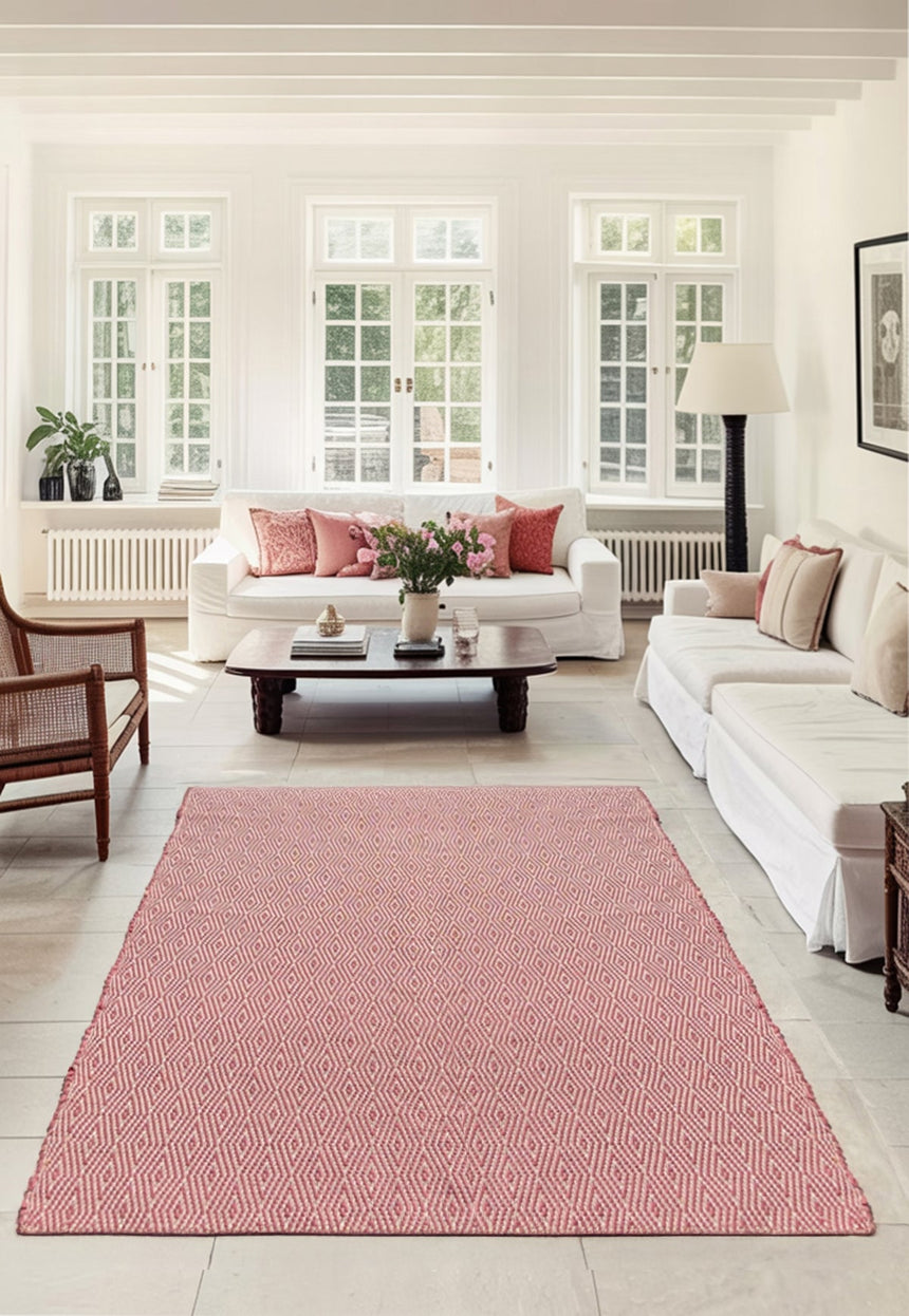 Tapis en fibres recyclées tissé à la main PESSOA - AFKliving