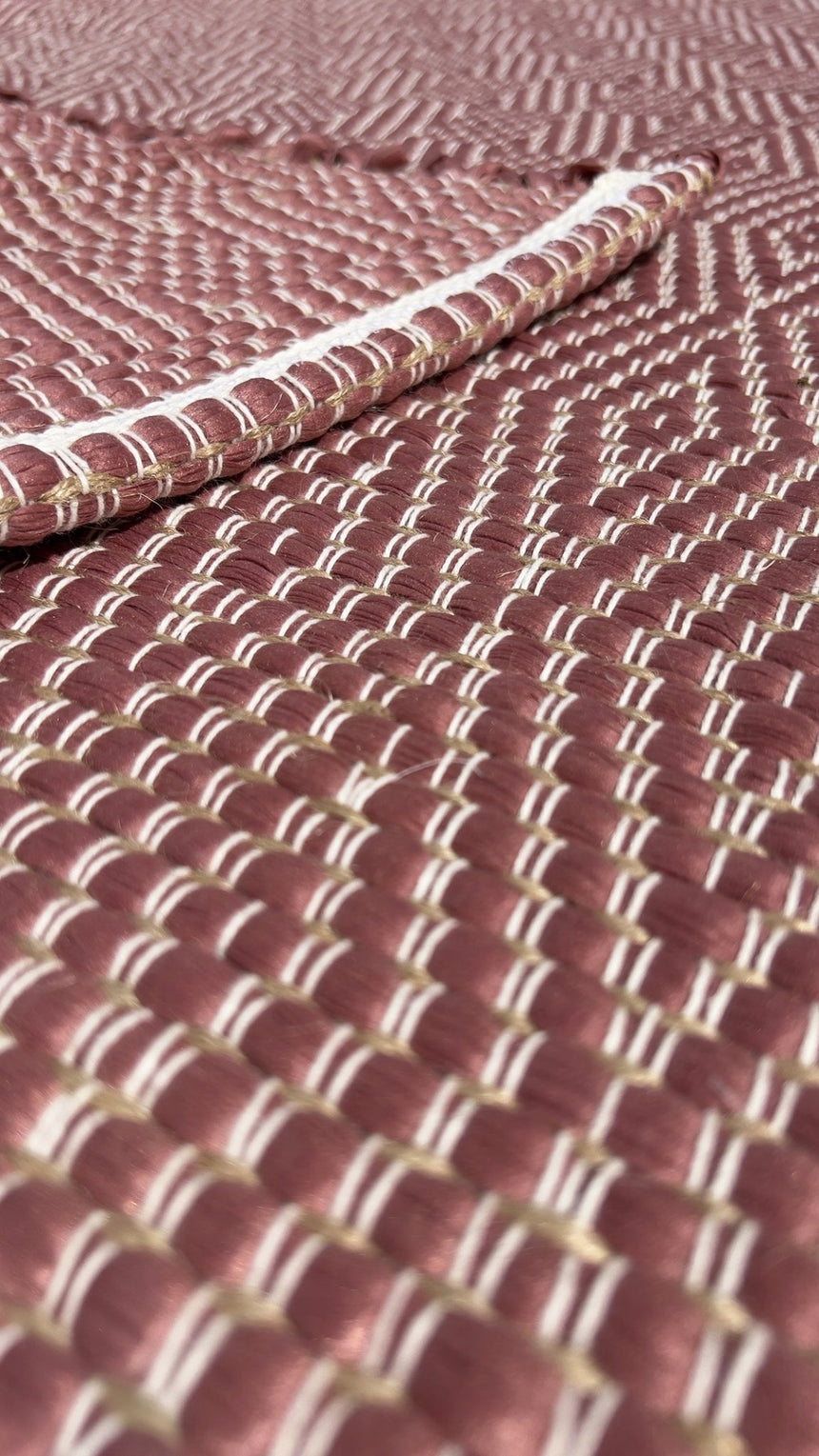 Tapis en fibres recyclées tissé à la main PESSOA - AFKliving