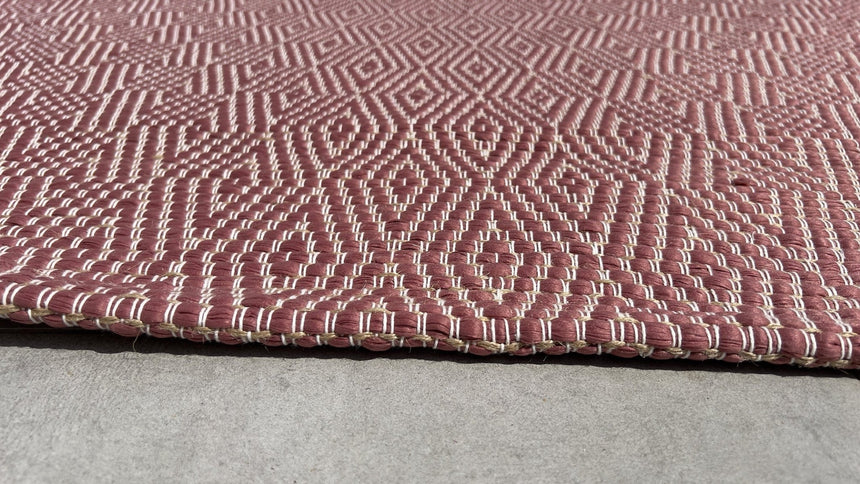 Tapis en fibres recyclées tissé à la main PESSOA - AFKliving