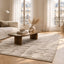 Japandi galet style relief carpet