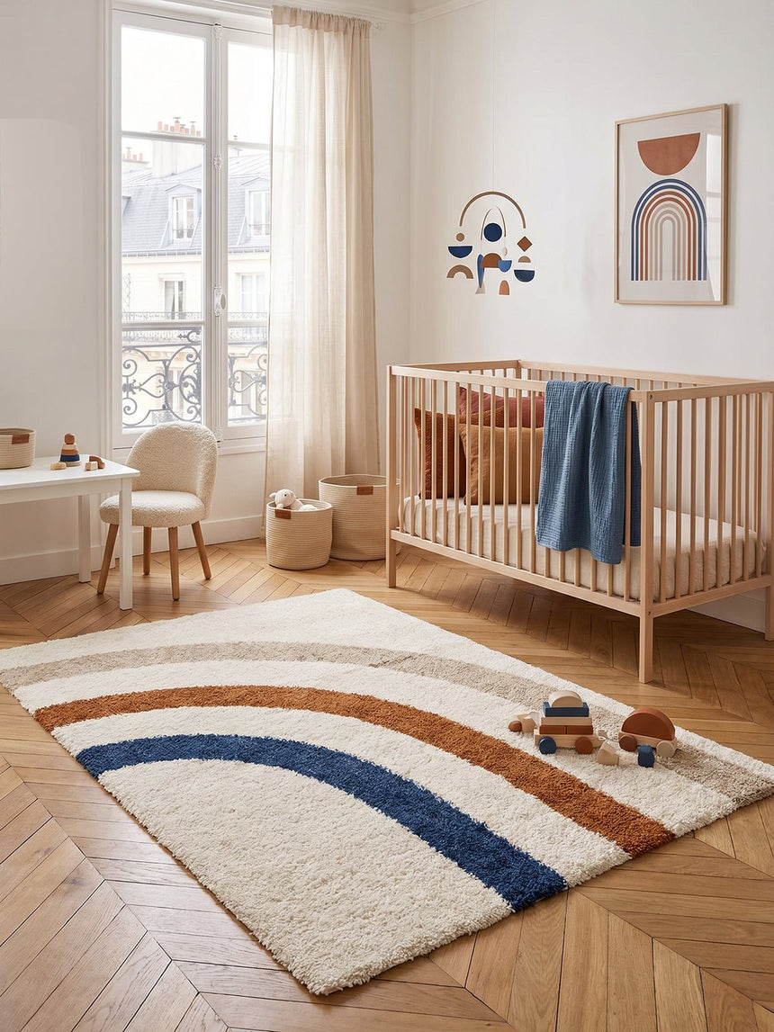 Tapis enfant arc - en - ciel épais et confortable AEOLUS - AFKliving