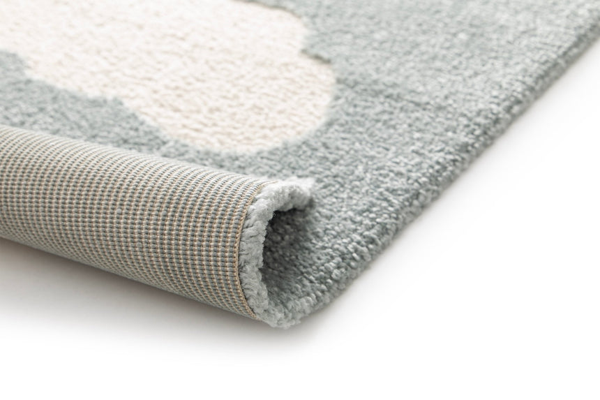 Children's rug with CLOUDS relief effect - AFKliving