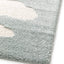 Children's rug with CLOUDS relief effect - AFKliving