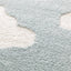 Children's rug with CLOUDS relief effect - AFKliving