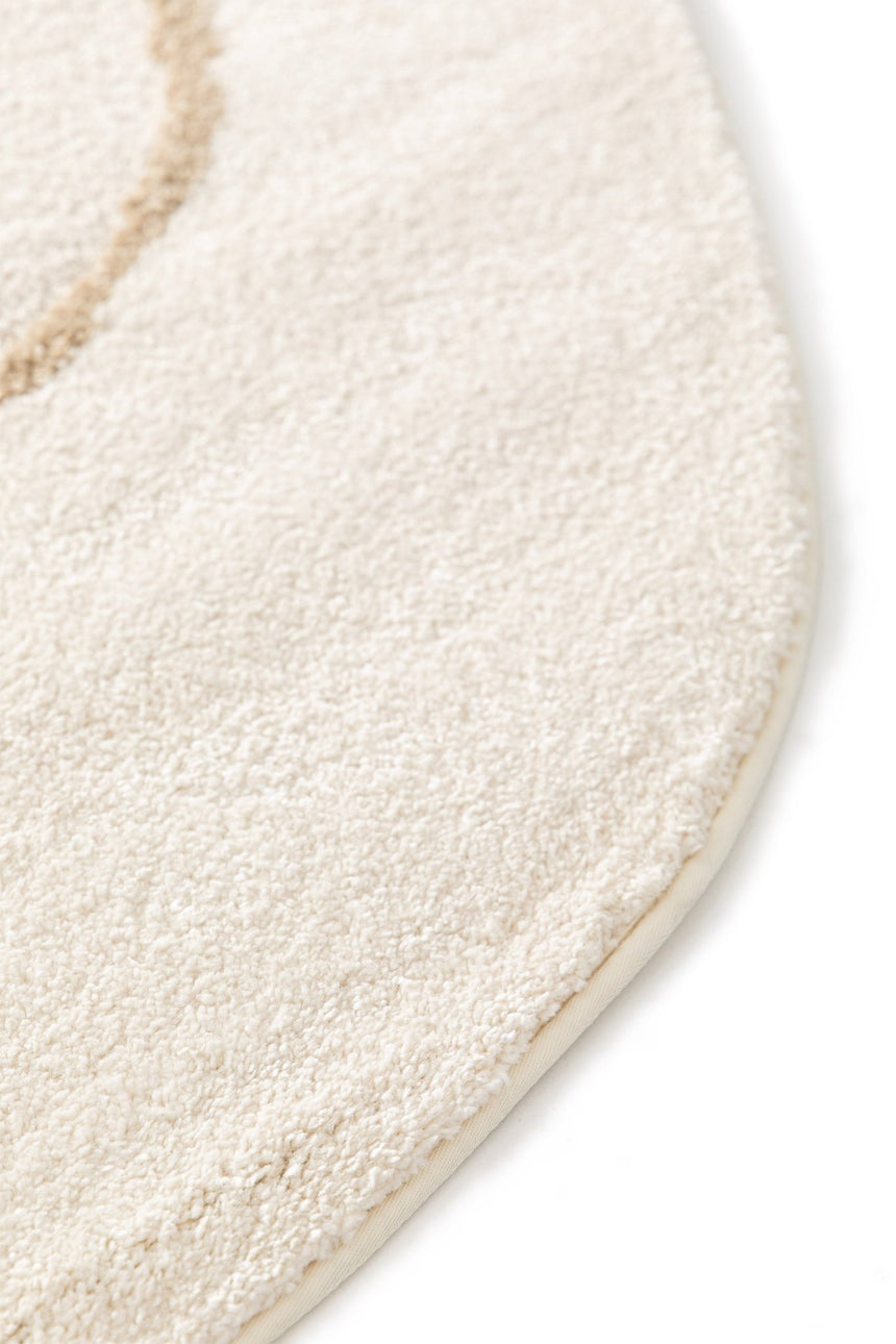 Tapis enfant forme ovale avec effet relief ORSO - AFKliving