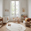 Tapis enfant forme ovale avec effet relief ORSO - AFKliving