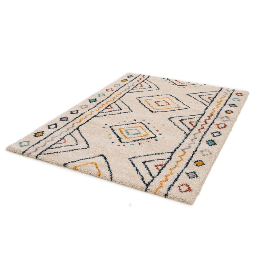 Tapis enfant shaggy doux et volumineux AZTEC - AFKliving